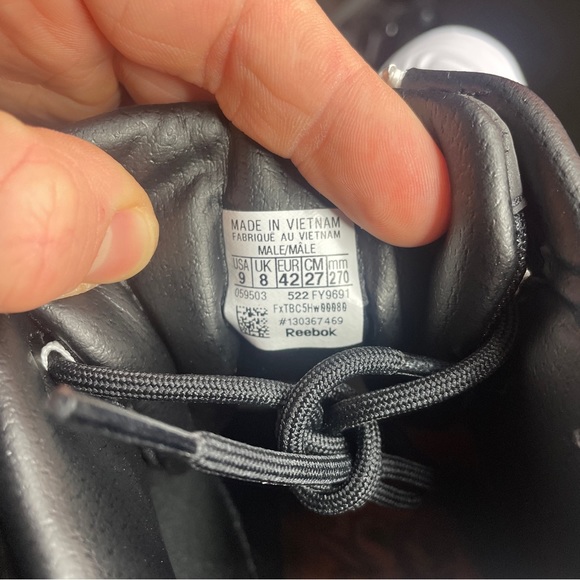 Reebok Inverson Answer IV OG Shoes “NBA Final” White Black - Picture 5 of 5